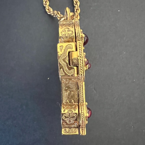 Vatican Library Collection Cross Locket - Picture 8 of 11